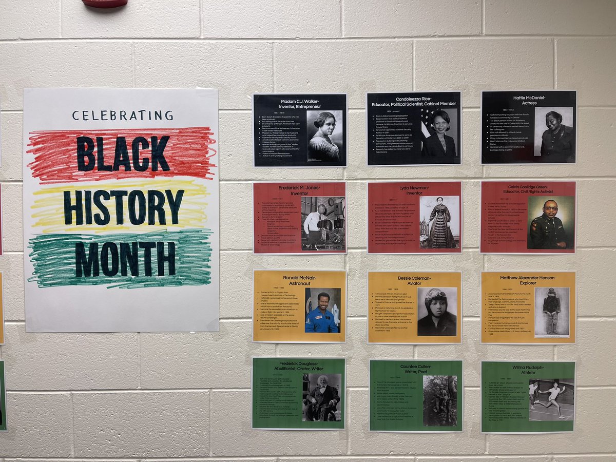 brittinghamnk's tweet image. Celebrating Black History Month! #newkentstrong