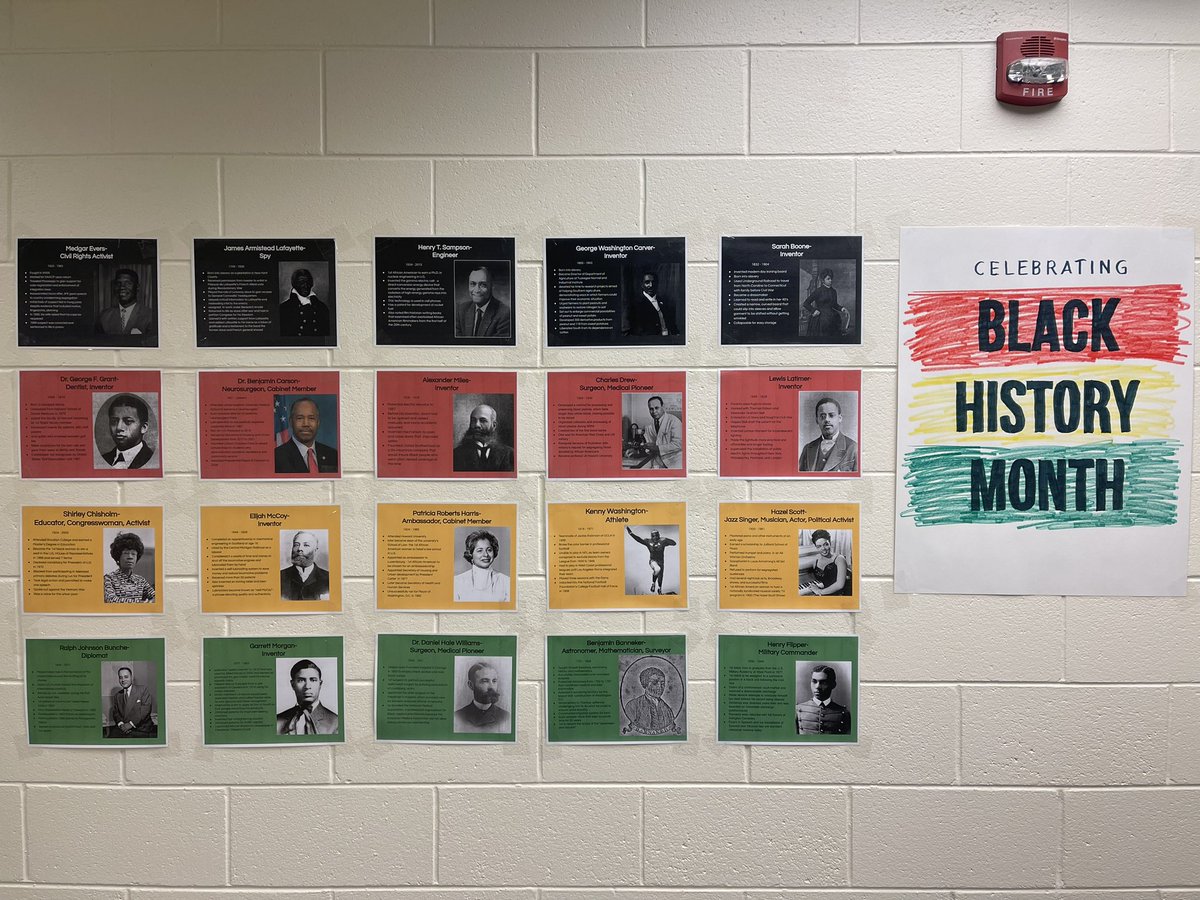 brittinghamnk's tweet image. Celebrating Black History Month! #newkentstrong
