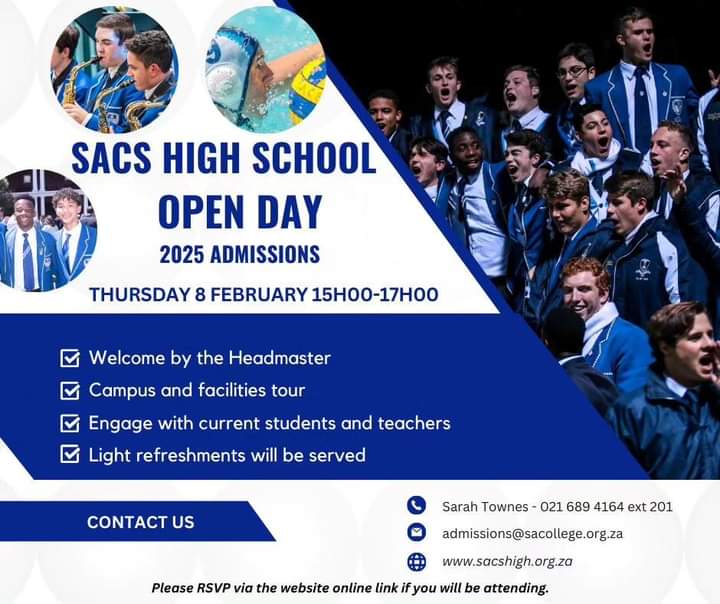 SACS High School Open Day is around the corner.