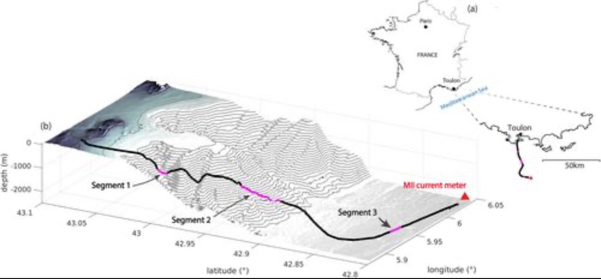 subseadata's tweet photo. 🔔 Paper: "Monitoring Deep Sea Currents With Seafloor Distributed Acoustic Sensing"

https://t.co/1zrCtL2VAy https://t.co/Jdwk9E9OyX