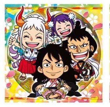 kiki_holika's tweet photo. 【交換・譲渡】ONE PIECE ワンピース にふぉるめーしょんシール にふぉるめ

求　画像2枚目のヤマトor 100円

譲　画像1枚目

付箋が貼ってあるものは開封済みです。
GR以下は当方複数出しできます。
2枚〜纏めて交換いただける方優先させていただきます🙇🏻��♀️ https://t.co/4KmArT2j16