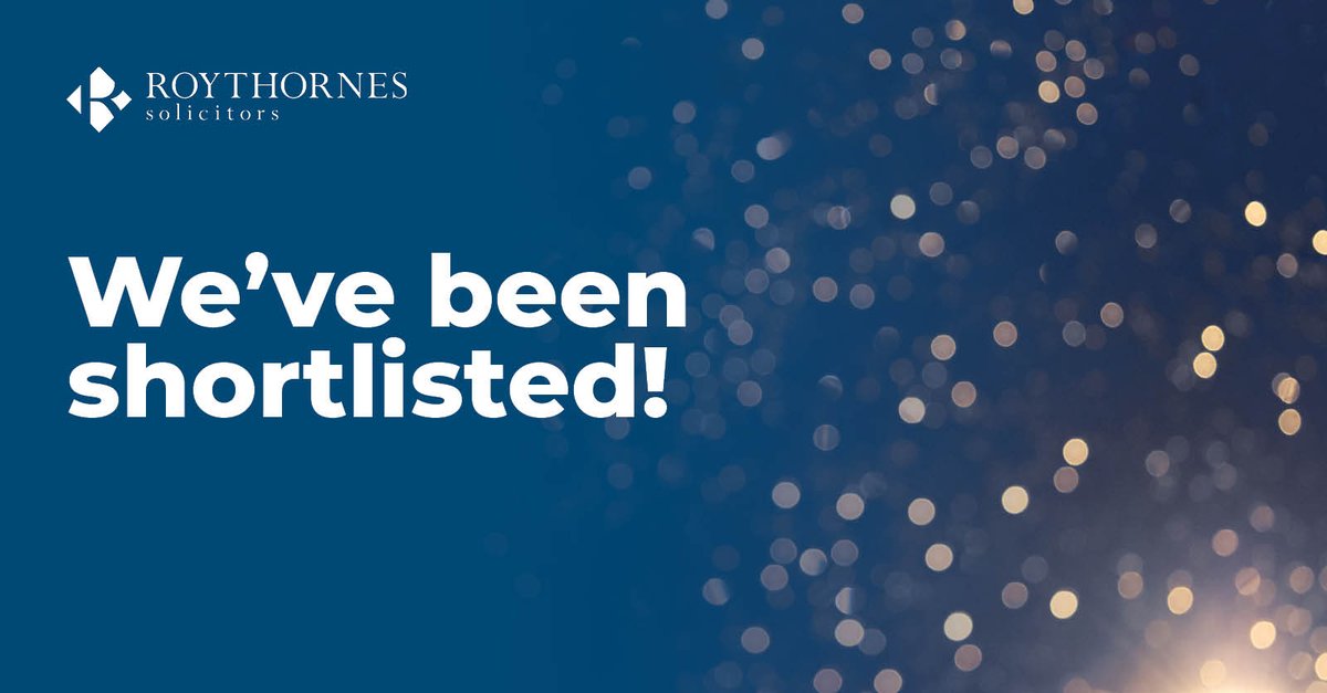 We’re delighted to have been shortlisted for Regional #Law Firm of the Year in the @BhamLawSociety Awards 2024. 🎉 Well done to the #team and good luck for the finals!
