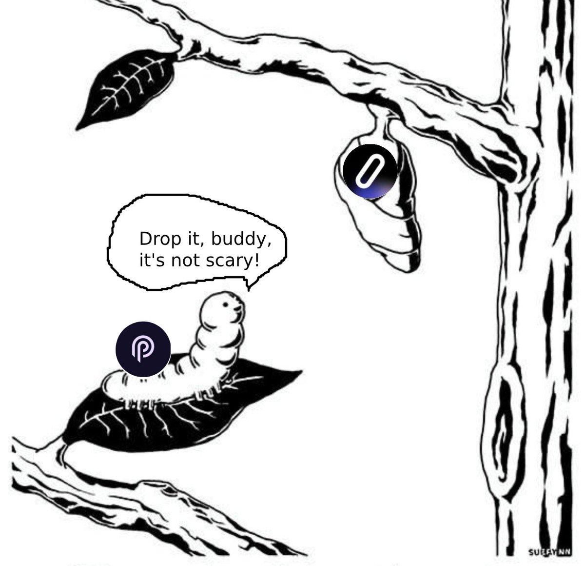 The only way to become a butterfly! 🦋
Zerolend  x Pyth meme contest pic. <a href="/PythNetwork/">Pyth Network 🔮</a> <a href="/zerolendxyz/">ZeroLend</a>