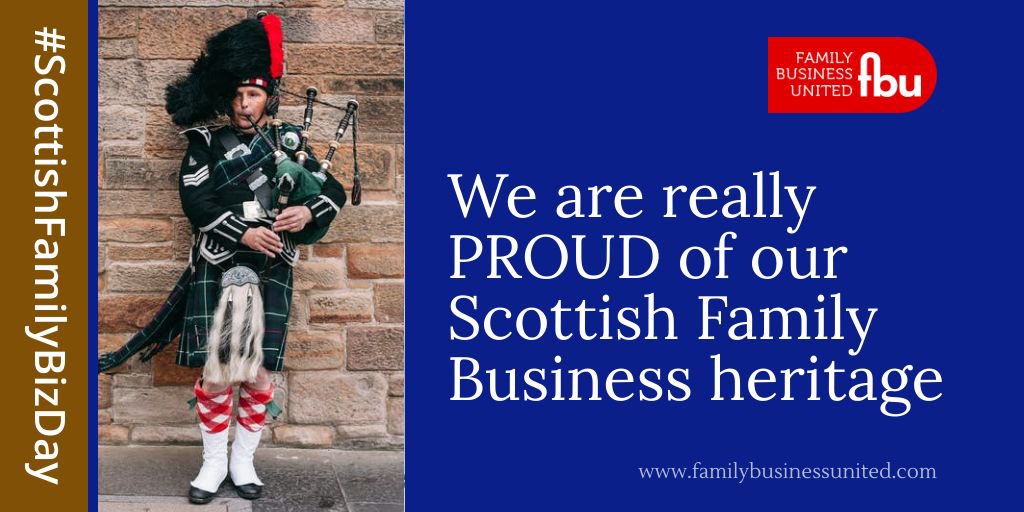 Today we are celebrating being a Scottish Family Business. Thanks to @FamilyBizPaul for illuminating the family business community! #ScottishFamilyBizDay