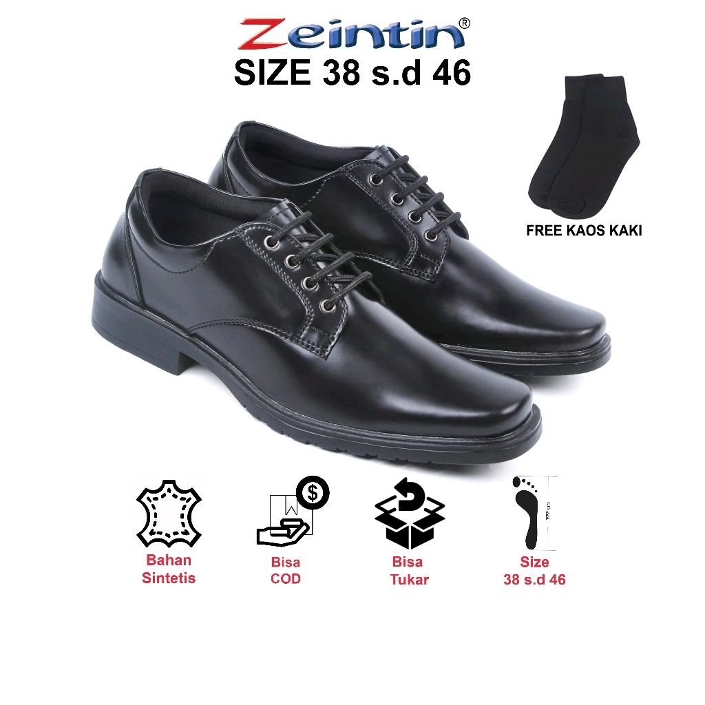 jawkos's tweet photo. Cek Zeintin - Sepatu Pantofel Pria Zeintin BJ 2205 Hitam Bahan Kulit Sintetis Sepatu Formal Kasual BJ dengan harga Rp125.900. Dapatkan di Shopee sekarang! https://t.co/VFK2G2MYF2 https://t.co/s8fhJB1KlV