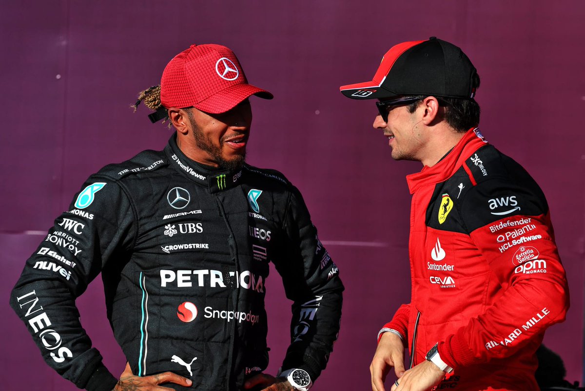 f1speed_indo's tweet photo. 🚨 Lewis Hamilton dan John Elkann dikabarkan SUDAH menyelesaikan kontrak sang pembalap untuk pindah ke Ferrari pada 2025 nanti.

Hijrahnya sang juara dunia F1 tujuh kali tersebut ke Maranello tinggal menunggu pengumuman resmi.