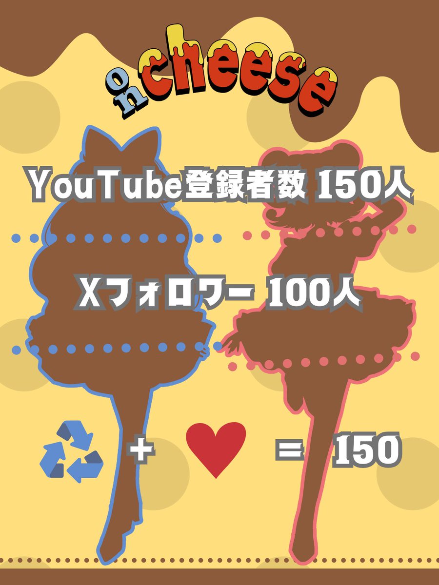 oncheese_'s tweet photo. .

˗ˏˋ 歌い手ユニット本格始動します ˎˊ˗

本格始動のための
キャラデザが届きました〜😍❣️

🐱 @aa_chan0810 
🐭 @gogotorappi 

🎞️YouTube
https://t.co/1PEPB6PrgH

活動開始にむけて、
👤♻️♥️お迎えいきます🧀💥

#新人歌い手グループ 
#歌い手だって拡散されたい 
#シルエット公開チャレンジ
. https://t.co/rfTXl1VZqY