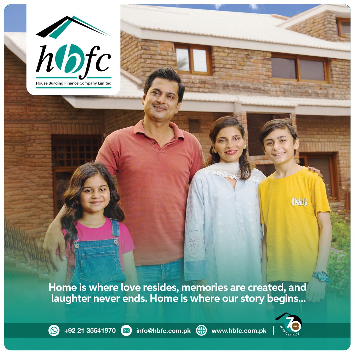 HBFCPakistan's tweet photo. Discover the Joys of Home Ownership with HBFC! 🏠

Visit https://t.co/SRrhWPbTLJ or simply drop a WhatsApp message at: (021) 35641970

#HBFC #HomeOwnership #HomeSweetHome #MemoriesInEveryCorner https://t.co/T0v1wfca0x