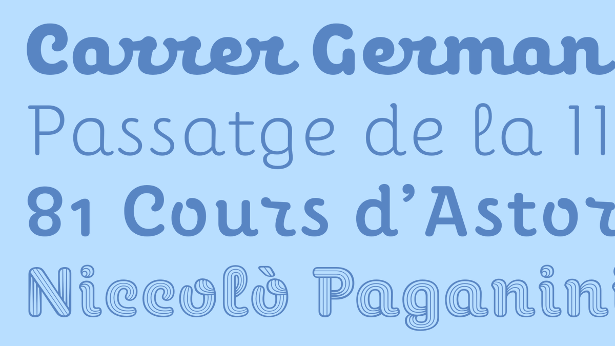 NEW: Perec Scripte by @pampatype, a unique vertical script with a delicate tone in two complementary styles: Unlinked and Linked, each with 6 weights, plus a Deco style for added impact. Part of the Perec superfamily, a tribute to the writer Georges Perec. fontstand.com/fonts/perec-sc…