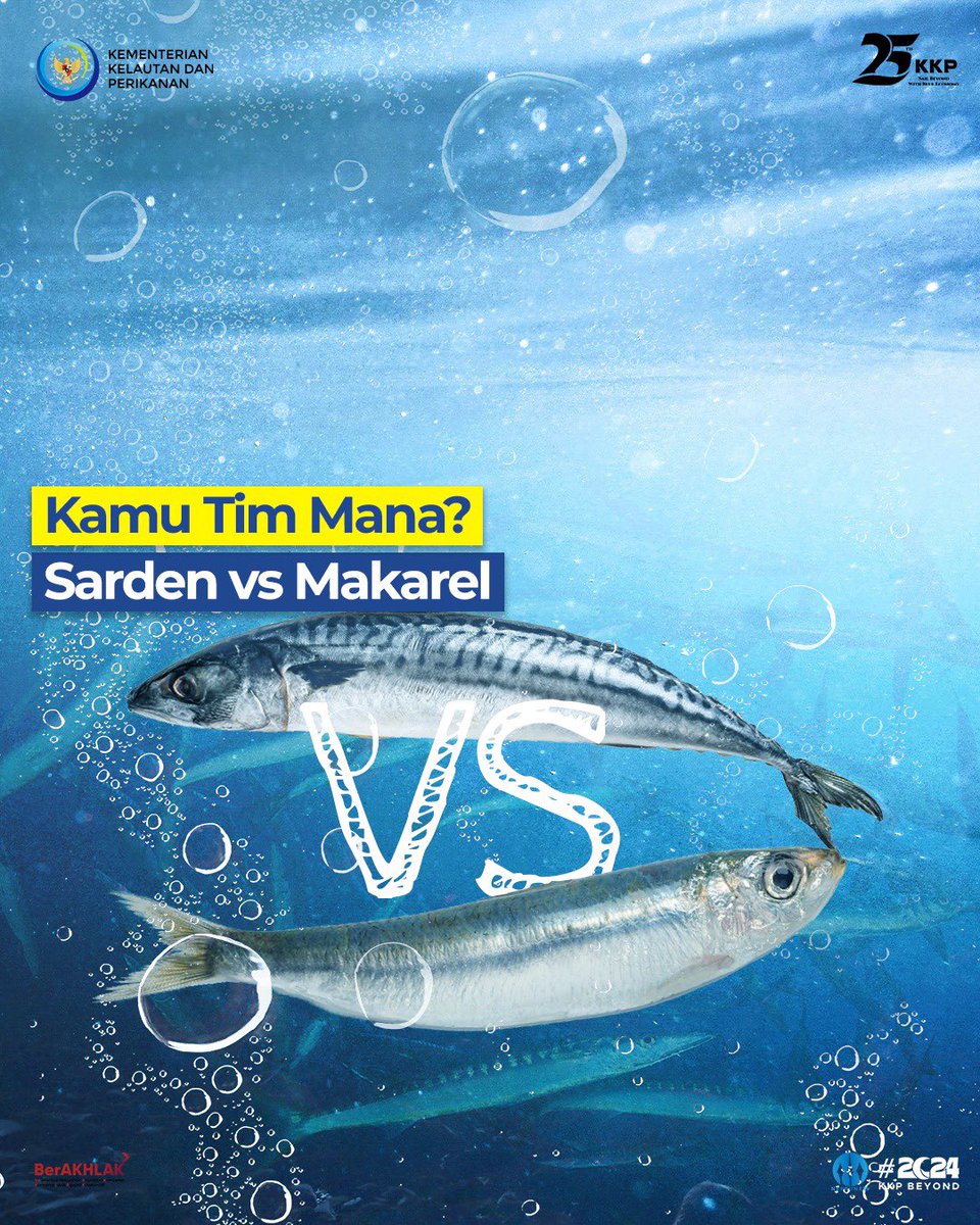 kkpgoid's tweet photo. #SahabatBahari, siapa nih yang masih sering tertukar membedakan ikan sarden dan ikan makarel? Kedua ikan ini udah nggak asing yaa karena sering diolah menjadi ikan kaleng. https://t.co/WBggIfXjiX