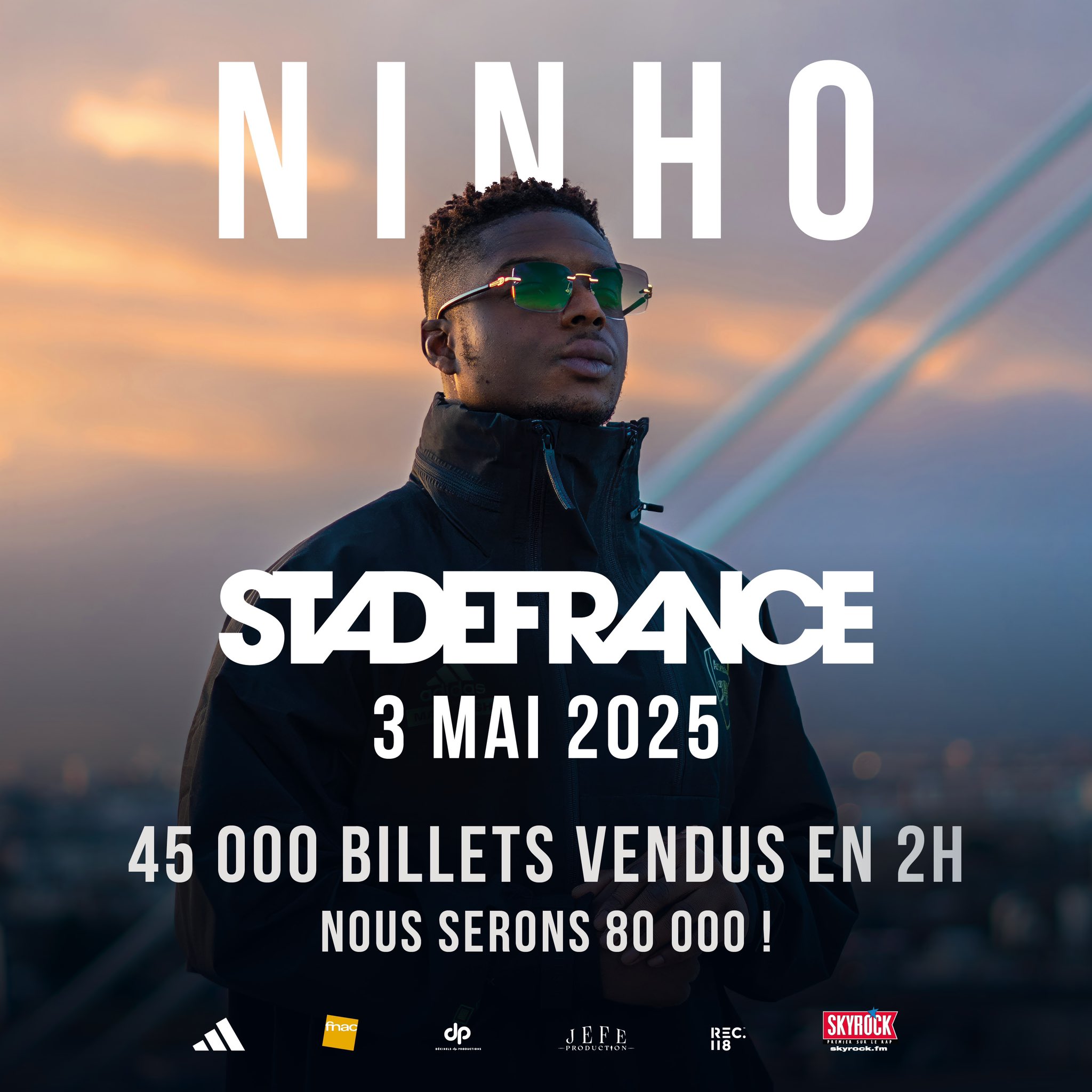 Ninho annonce un Stade de France avec le morceau 3 mai 2025