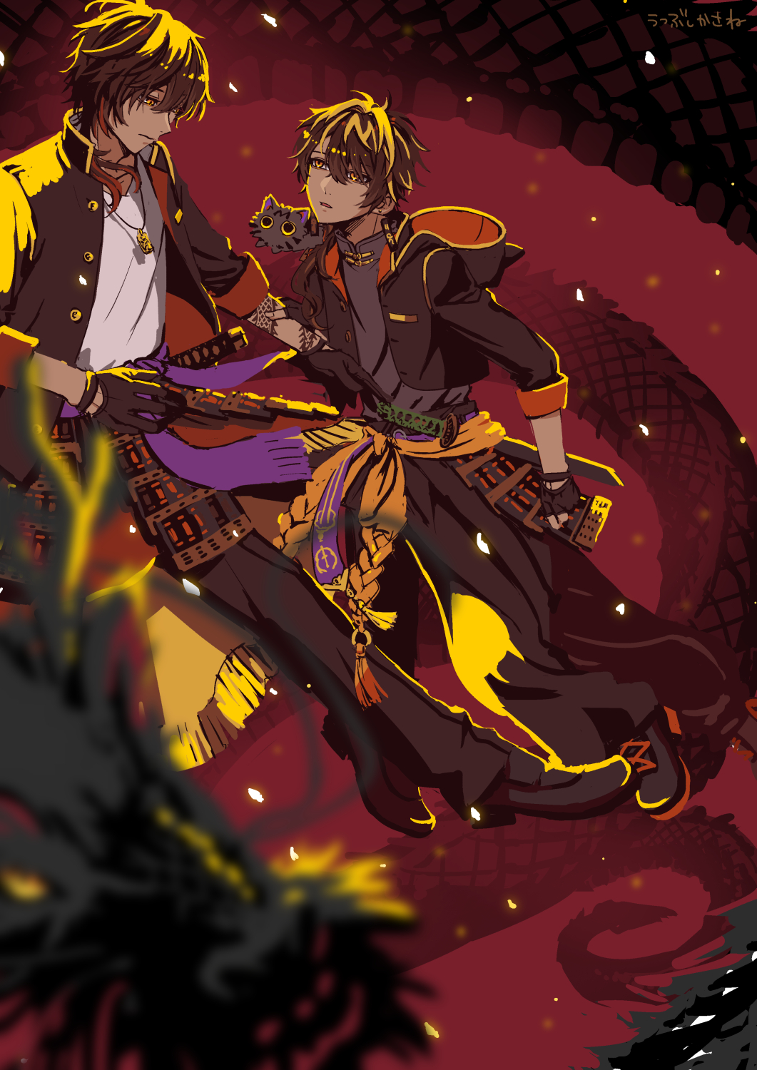 刀剣乱舞 ONLINE 大倶利伽羅 火車切 刀剣乱舞】火車切 / 追加回収ボイス -内番特殊会話,一騎打ち