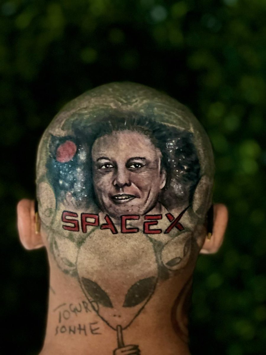 Fala galera, bora compartilhar até chegar no Elon Musk.
Vamos ajudar o Rodrigo a realizar seu sonho de conhecer o Elon Musk 🚀🚀
___________________________
@elonmusk
#ElonMusk #thebestspaintattooartists  #blackandwhitetattoo #portraittattoo #realistictattoo #tattooed