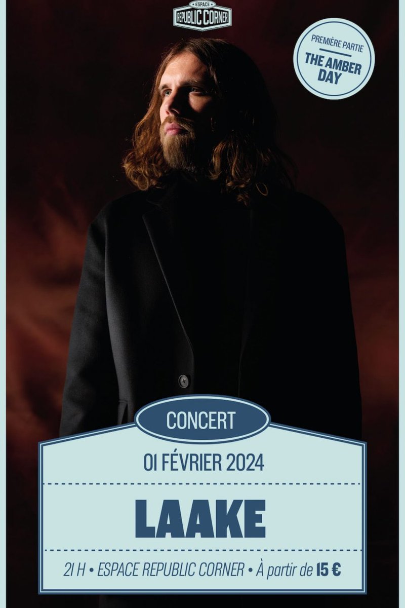 Ce soir en concert à #poitiers à l’Espace Republic Corner 🎟 Tickets : republic-corner.fr/nos-evenements/