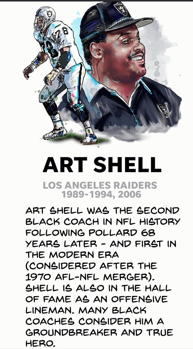TheSoloLopez's tweet image. Like to acknowledge the start of Black History Month by celebrating the first black head coach in the modern NFL, Hall of Famer Art Shell. We're celebrating black excellence around here ✊🏿

#RaiderNation 
#ArtShell
#TheAutumnWind