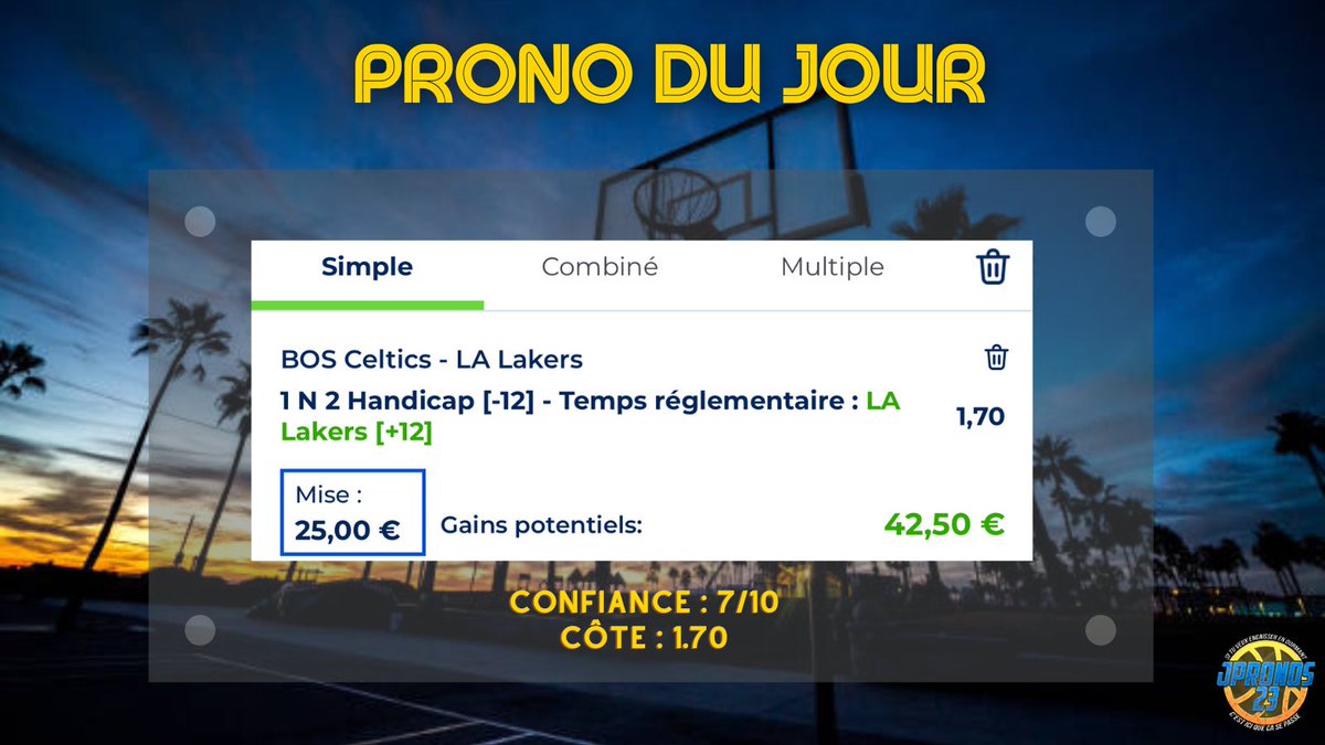 JPronos23 🏀🇺🇸 tweet media