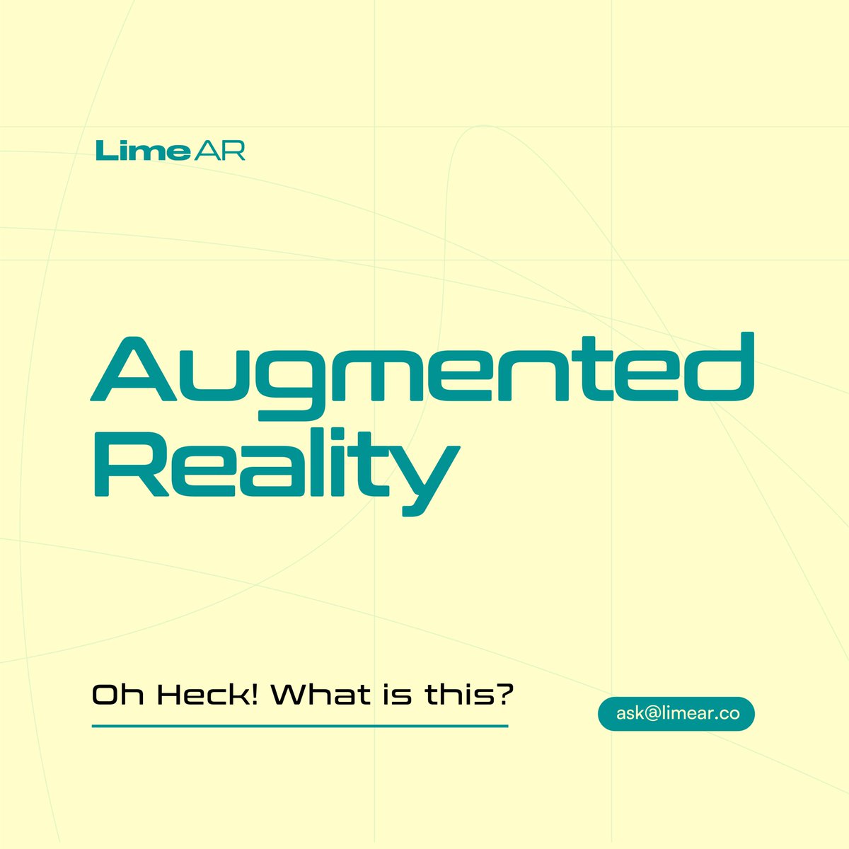 limear__'s tweet photo. 1/2 - Introducing LimeAR prompts the common question:

What is AR?

AR seamlessly blends digital elements with the real world, enhancing your perception by overlaying computer-generated information onto your view through a device like your smartphone.

#limear #dareintoanewworld https://t.co/8EL1Ljekxq