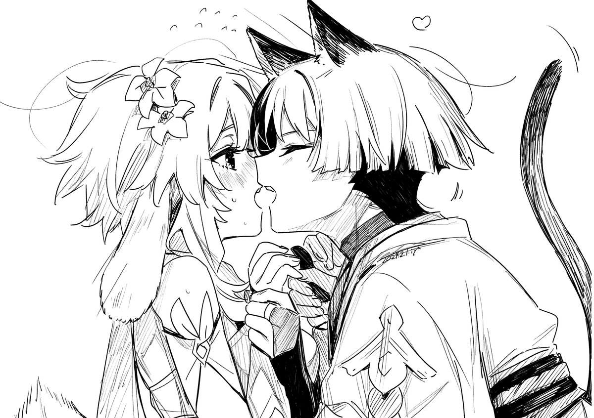 🐈‍⬛🐇放蛍