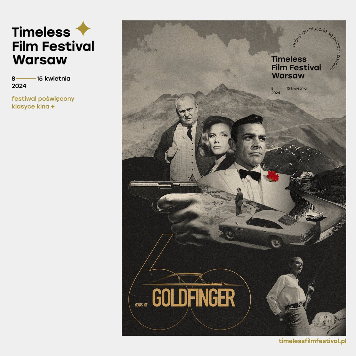 bartnikp23's tweet photo. GOLDFINGER w 4K na Timeless Film Festival Warsaw. https://t.co/LydzCS3Vqv i https://t.co/iDRYGfbtUN partnerami medialnymi. How Cool is That!? Can’t wait! ❤️🍸 https://t.co/FA0MoZmz6D