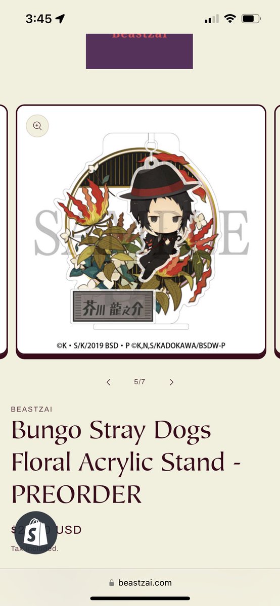 Beastzaistore's tweet photo. Available for preorder Now!! Poe, Rampo, and Kyoka are also available!!

https://t.co/xFb90Z8HYb

#bungostraydogs #dazai #chuuya #akutagawa #atsushi #animemerch #dazaibsd #ChuuyaNakahara #rampo #poe https://t.co/3GJU3EUQM6