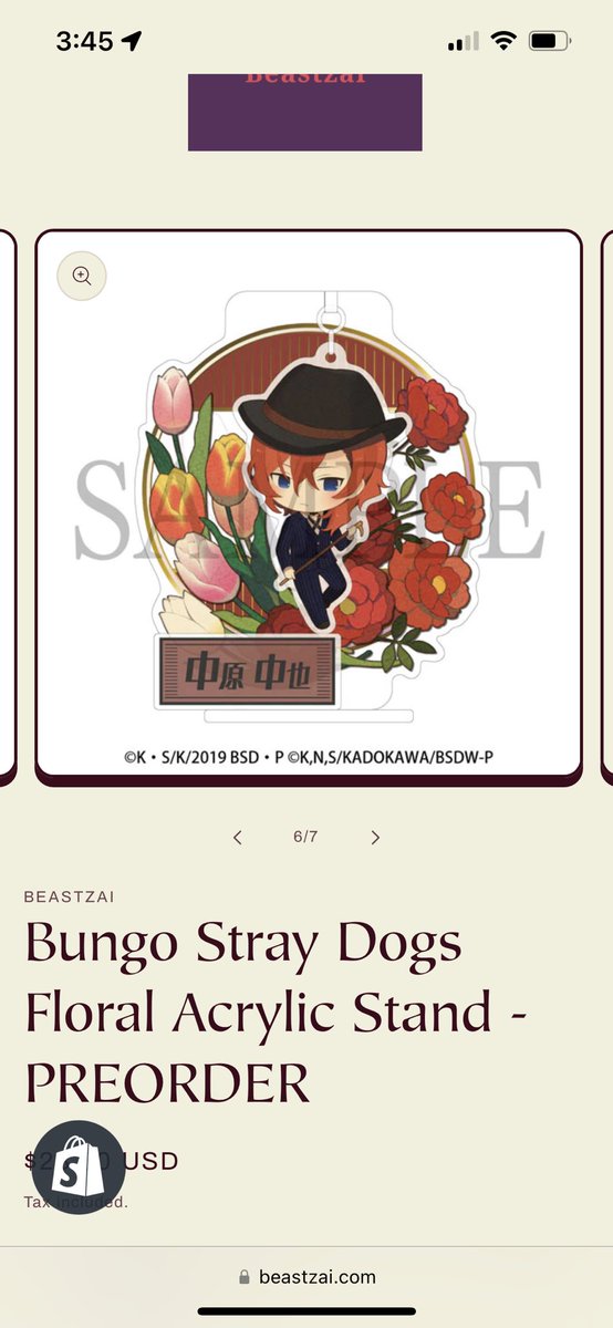 Beastzaistore's tweet photo. Available for preorder Now!! Poe, Rampo, and Kyoka are also available!!

https://t.co/xFb90Z8HYb

#bungostraydogs #dazai #chuuya #akutagawa #atsushi #animemerch #dazaibsd #ChuuyaNakahara #rampo #poe https://t.co/3GJU3EUQM6