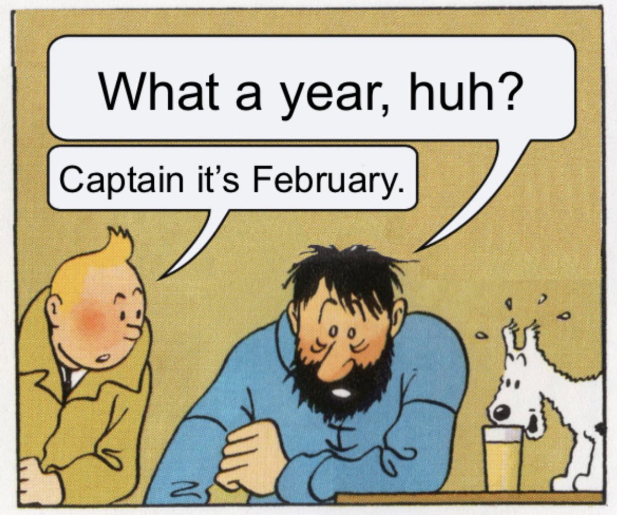 Omg it is February 🤷‍♀️