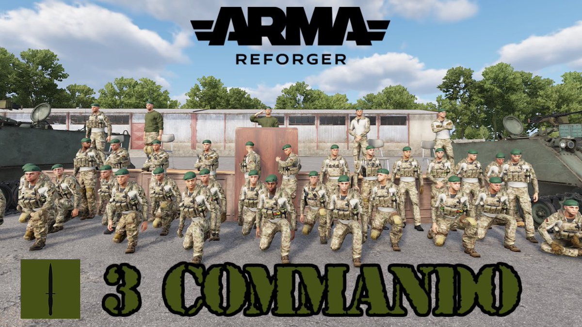 3commandoRef's tweet photo. Last night the whole brigade got together, we are always developing, always improving as one main fighting force across ArmA! 

Even promotions to some of our troops including our main YouTube guru @TaskForceGamin 

Are you ready to join our ranks and be apart of the brotherhood https://t.co/mpRfbaPFgf