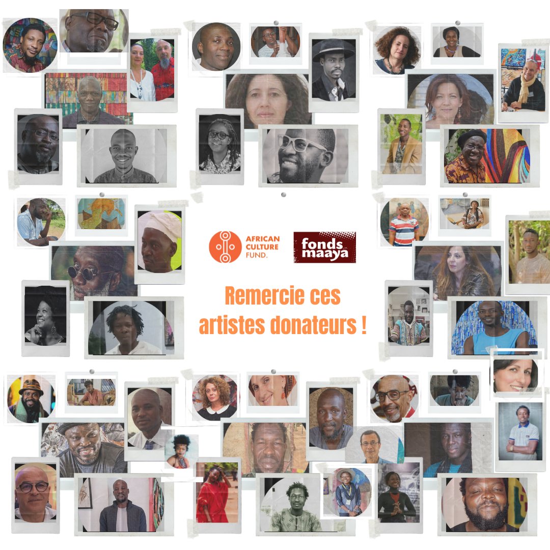 ⭐ACTUALITE ACF-FONDS MAAYA⭐

Une Reconnaissance à nos Artistes Donateurs !
Leur contribution  enrichit non seulement notre exposition à Ségou, mais aussi les causes culturelles et artistique que nous défendons.
