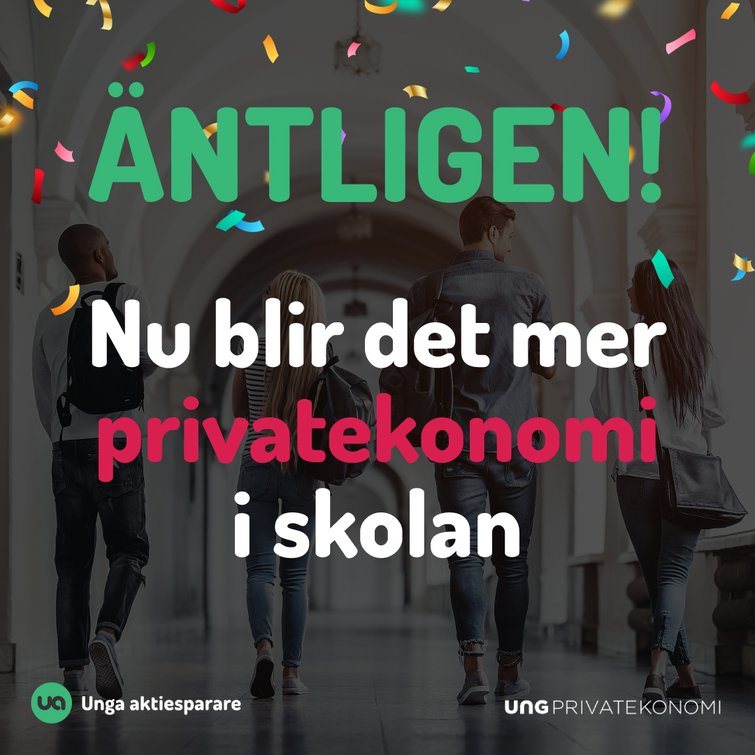 ÄNTLIGEN! Nu blir det med privatekonomi i skolan 💰✅

Läs mer på länken i kommentarsfältet 👇