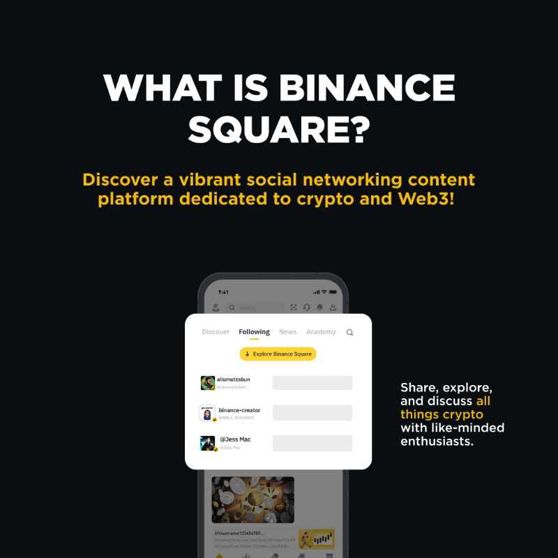 binance's tweet photo. Get involved with #Binance Square's 'Trade and Tell' Community Drive!

Share insights on top trading pairs using #TradeNTell to win from $5,000 $USDT &amp; weekly rewards.

Learn more about #Binance Square 👉