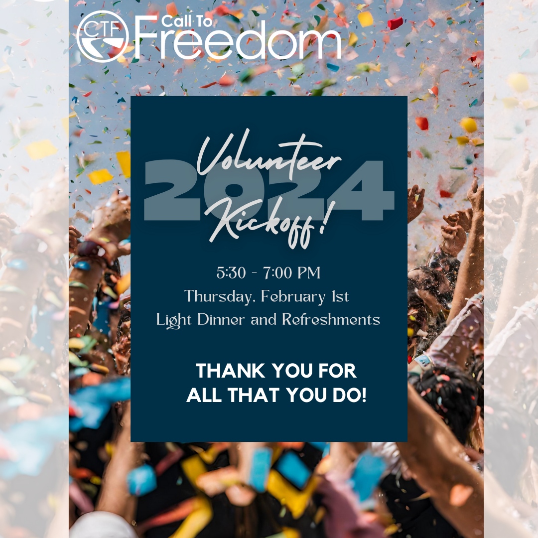 CalltoFreedomsd's tweet image. We could not do what we do without the help and support of many, especially our wonderful volunteers. Tonight, are excited to be celebrating YOU and your help. 

If you have not had a chance to RSVP, email us at volunteer@calltofreedom.org. 

#volunteers #inittoendit #thankyou