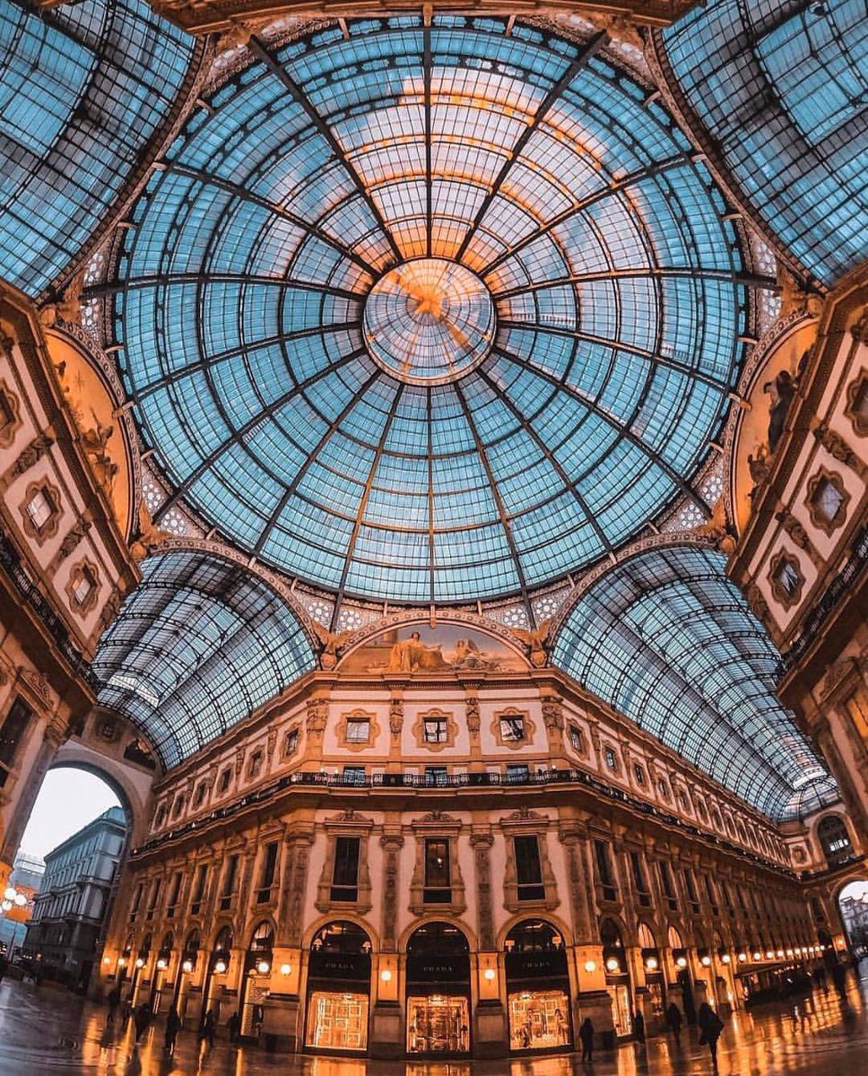 JamesLucasIT's tweet photo. Italy's oldest active shopping gallery, located in the center of Milan, is named after Victor Emmanuel II, the first king of the Kingdom of Italy. 

It was designed in 1861 and constructed by architect Giuseppe Mengoni between 1865 and 1877 in the form of a four-story double arcade.

📸: nick_abbrey/milan