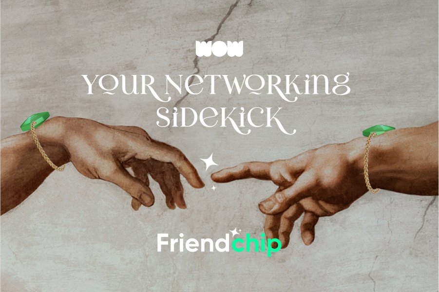 Networking at @NFT_Paris just leveled up. 

Say hello to the WoW Friendchip bracelet – your fashionable gateway to lasting connections. 
It’s chic. It’s smart. It’s engineered on Cyber Jungle for #WoWGalaParis ✨

Intrigued? Keep reading 👇