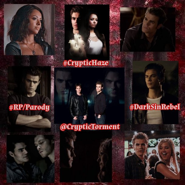 CrypticTorment's tweet image. « Stefan “Cryptic” Salvatore »

“I know how deep down you can fall, and I know how difficult it is to climb back out.”

« Descriptive/Semi-Active
« RP on TL/DMs for plotting
« Mature themes/21+
« Crossovers/OCs welcome
« Personality of #DarkSinRebel
« Like/RT for a tortured soul!
