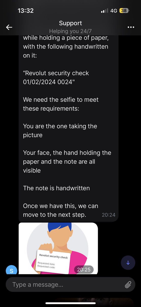 AchillesBen's tweet photo. @RevolutApp holding my money hostage asking me to send photos with a sign. Spent 72 hours answering same questions multiple times whilst they earn interest on my money. Worst customer service ever https://t.co/reQ2cHzEqv