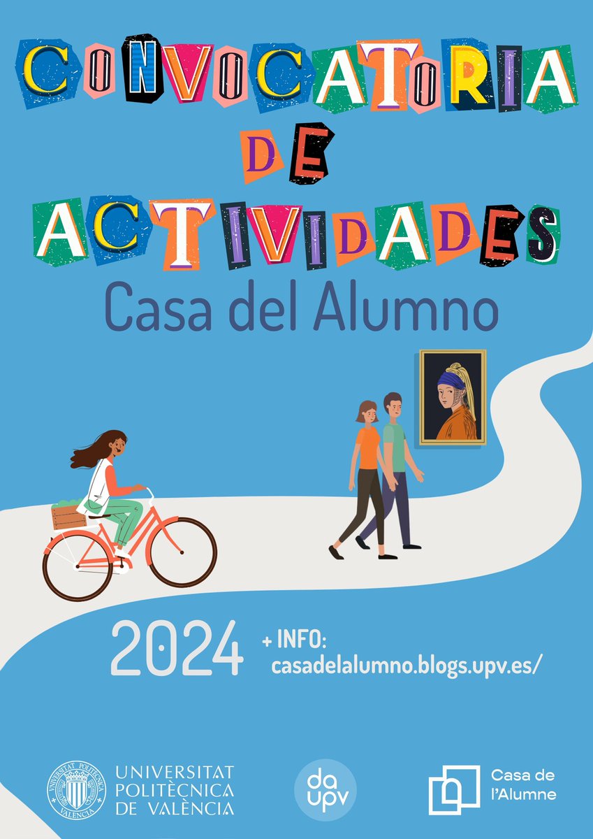 casadelalumno's tweet photo. Desde la Casa del Alumno🏡 queremos anunciar la apertura de la convocatoria de actividades📋 para 2024.

Esta convocatoria busca la participación de la comunidad universitaria para la propuesta de actividades🤸🏼‍♂️ en los campos artísticos🎨, culturales🎭 y lúdicos🎲. https://t.co/sJwcZ9HuWq