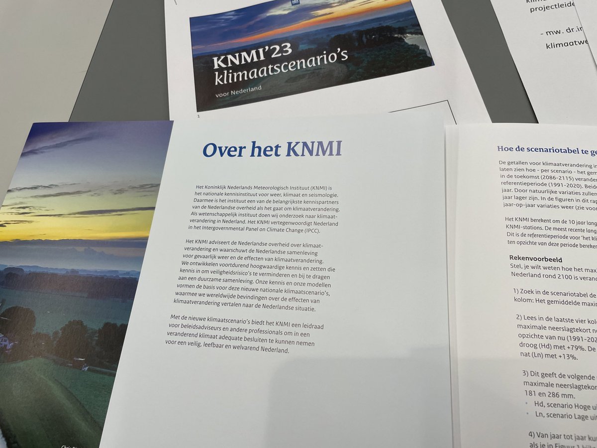 Een nieuwe dag, een nieuwe sesie met wetenschappers over klimaatverandering.

Het <a href="/KNMI/">KNMI</a> presenteert haar klimaatscenario’s in de Kamer. “Het klimaat is al veranderd en mensen ondervinden dat al aan den lijve.”