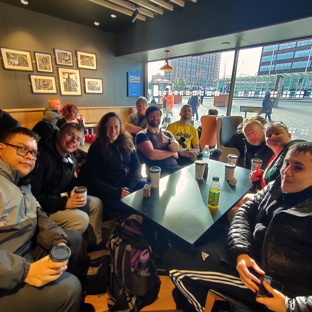 It’s #TimeToTalkDay today. Photos like this help to remind us what BOOST is all about. Strangers to each other not that long ago, our Boost Boxing tribe enjoying a weekly brew and natter after a sweaty wellbeing 🥊 workout in the gym. #mindbodysoul !#MentalHealthAwareness