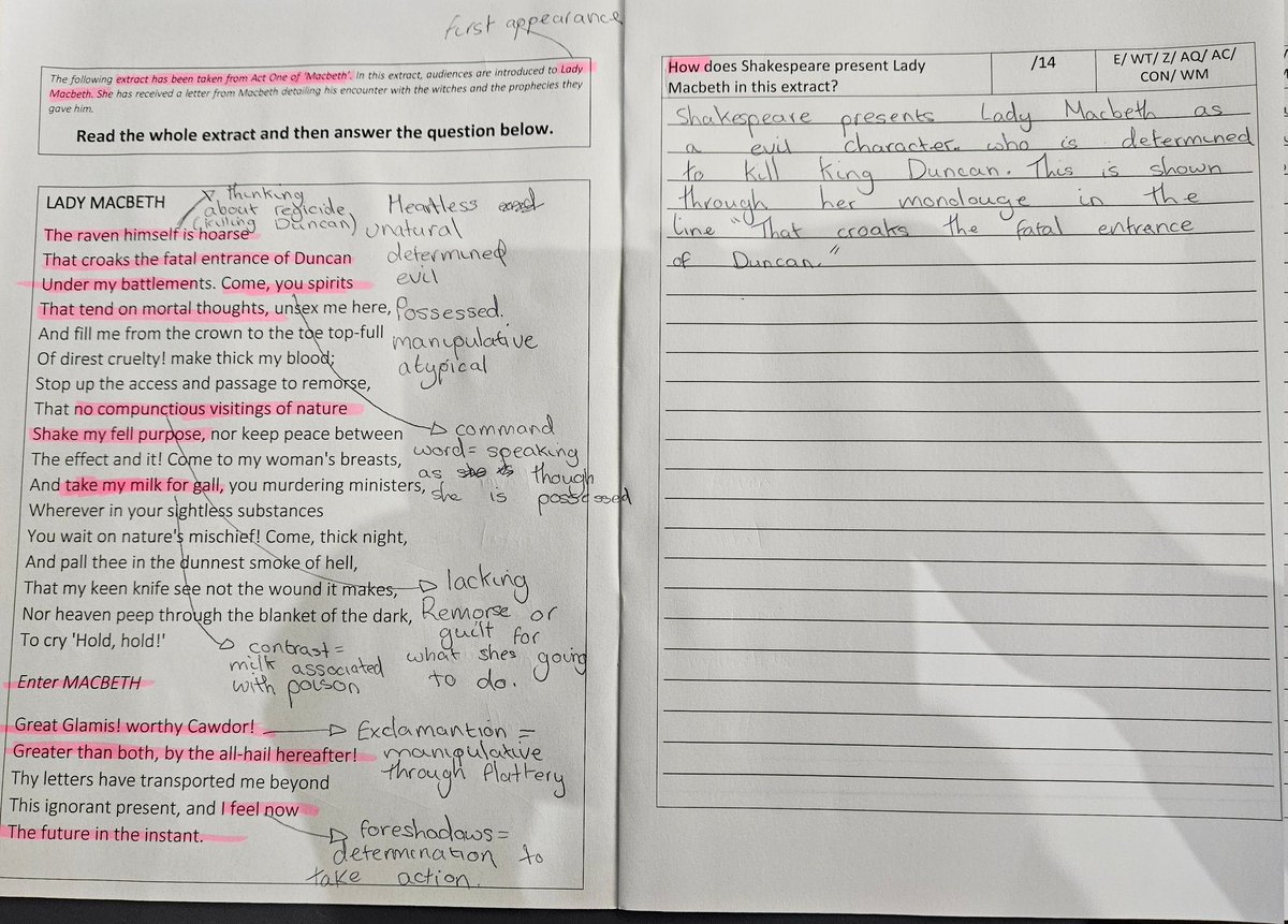 Sandbach School English tweet media