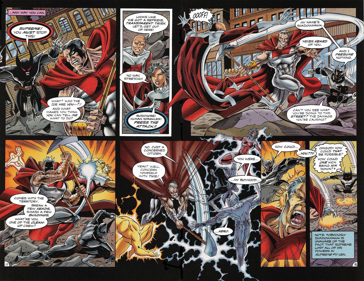 MaximumSupreme's tweet photo. The Supreme Chronicles 931
#EXTREME #Supreme #RobLiefeld #Image #ImageComics #Youngblood #Liefeld #JimValentino #ChanceWolf #ShadowHawk @ChanceWolf13 https://t.co/gF7Mj00NIK