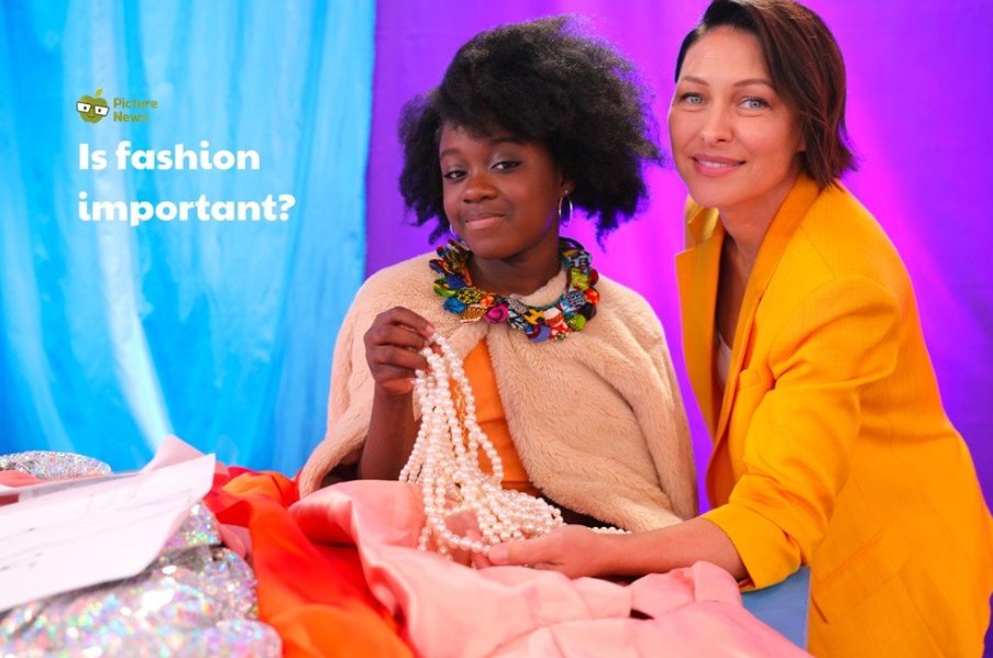 Our 'Picture News' question this week! Is Fashion important? #PictureNews
