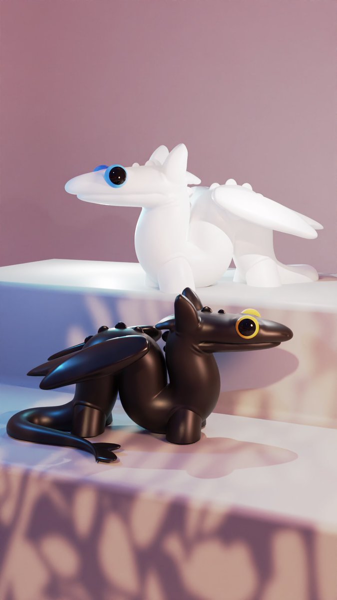 Roonca_studio's tweet photo. Toothless figurine is coming soon ! 🐉 
Are you interested ? ⚡️
#toothless #toothlessdancing #dragon #figurine #3Dartist #3DModel #3Dprinting #blender #ArtistOnTwitter https://t.co/u6krXfzSwr