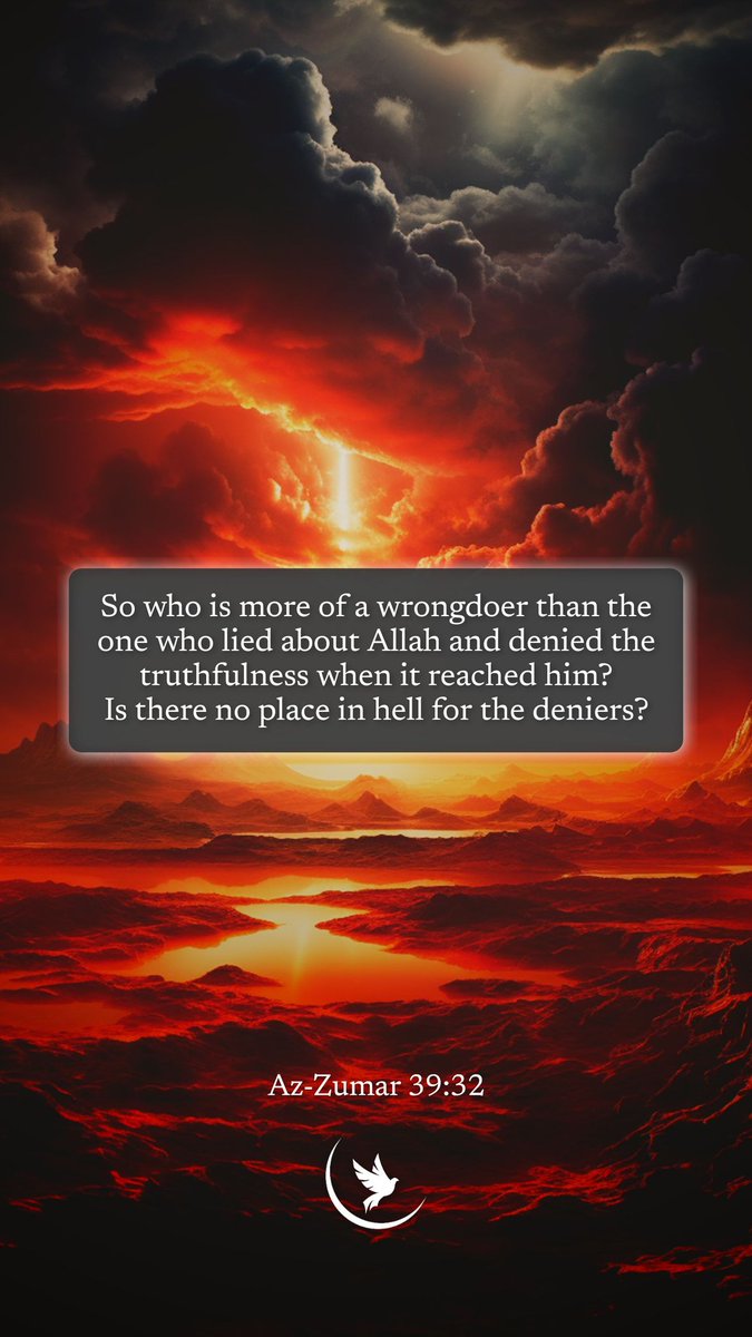 himmelsschueler's tweet photo. Assalamu alaykum, Friede sei mit euch!
Lügen über Allah und Seine Religion zu verbreiten, ist ein gewaltiges Unrecht. Denn daran, dass der Islam die Wahrheit ist und den Menschen Wahrhaftigkeit beschert, besteht keinerlei Zweifel.
#VersdesTages #Koran #SureAzZumar #AzZumar https://t.co/HjQAQWGRrU