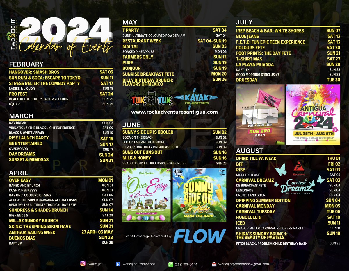 Two6eight's tweet photo. #Updated ~ SAVE THE DATES! https://t.co/kv2D18DLLZ