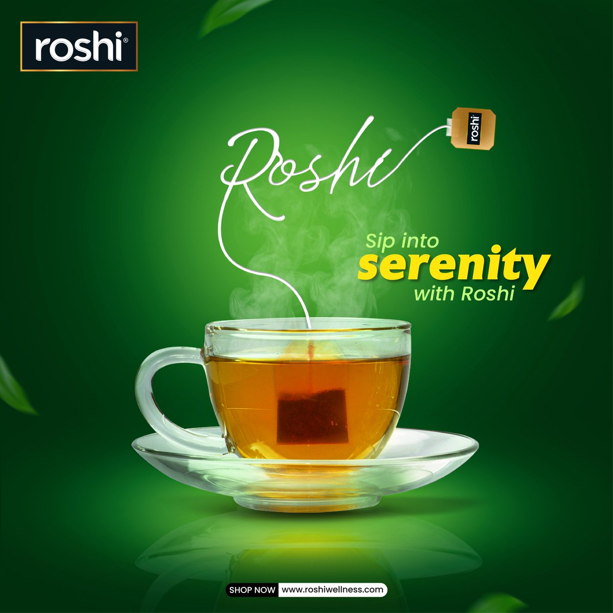 RoshiWellness's tweet image. Dive into the world of pure relaxation with our Green Tea and Herbal Tea selections. Experience serenity in every sip with Roshi Wellness. #RoshiWellness #SipIntoSerenity #RoshiTea