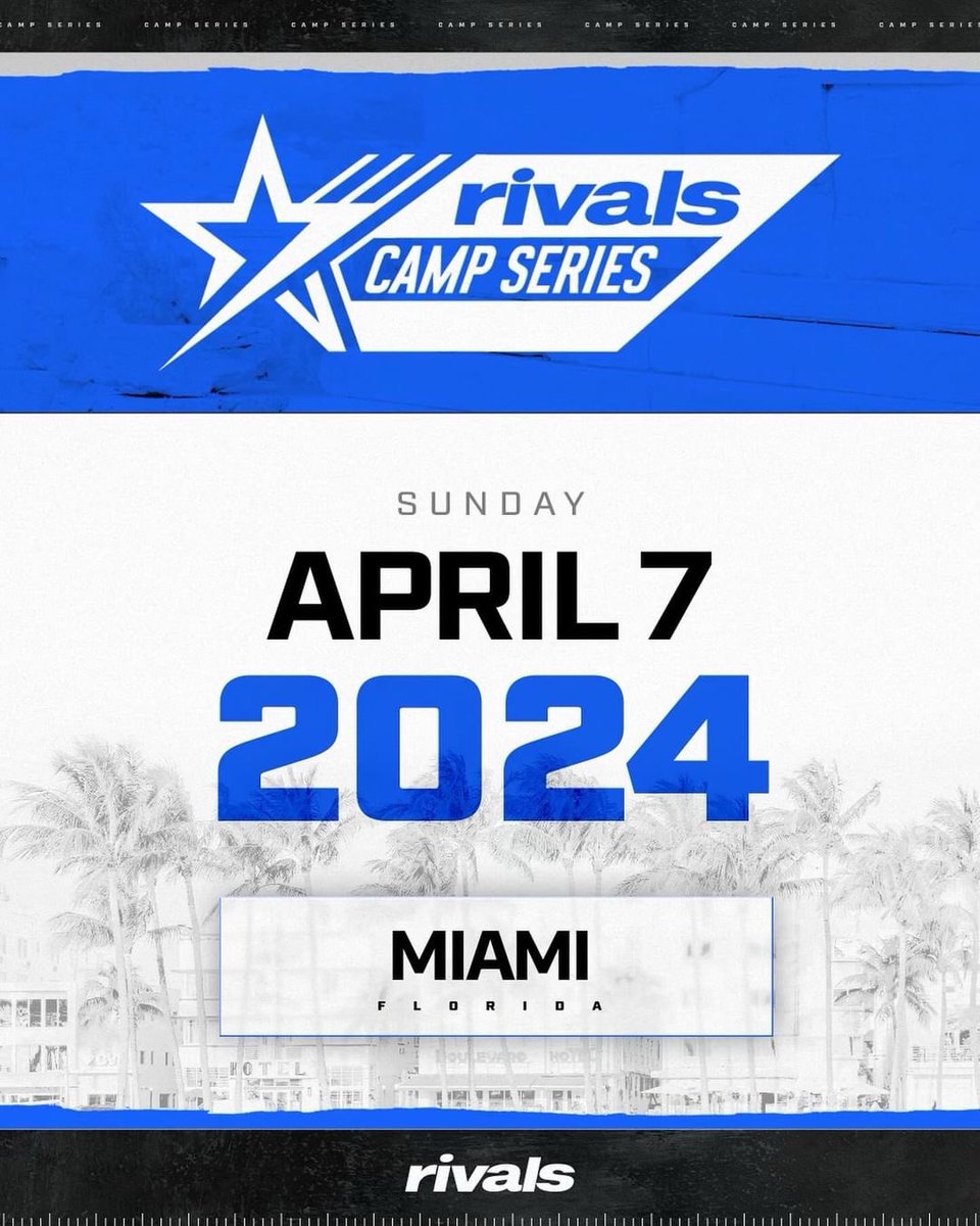 Blessed for the invite @JerryRecruiting @RivalsCamp