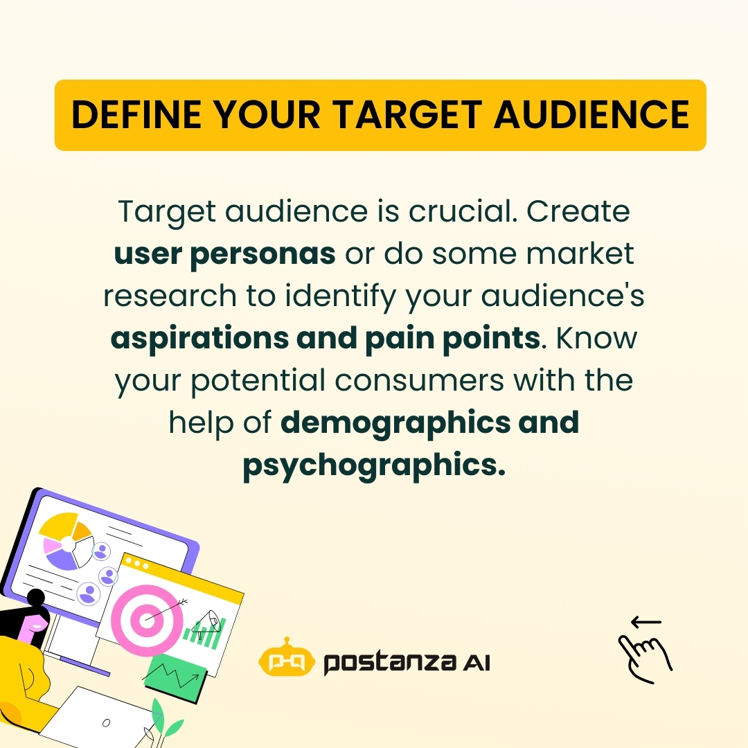 Postanza_ai's tweet photo. Your Social Media Gamechanger Blueprint! 🔥

Want to create an epic brand personality that resonates with your audience? 

With #PostanzaAI, building your brand on social media has never been easier. Create now: https://t.co/EHSfS0iBhK https://t.co/OKI89N9ENn