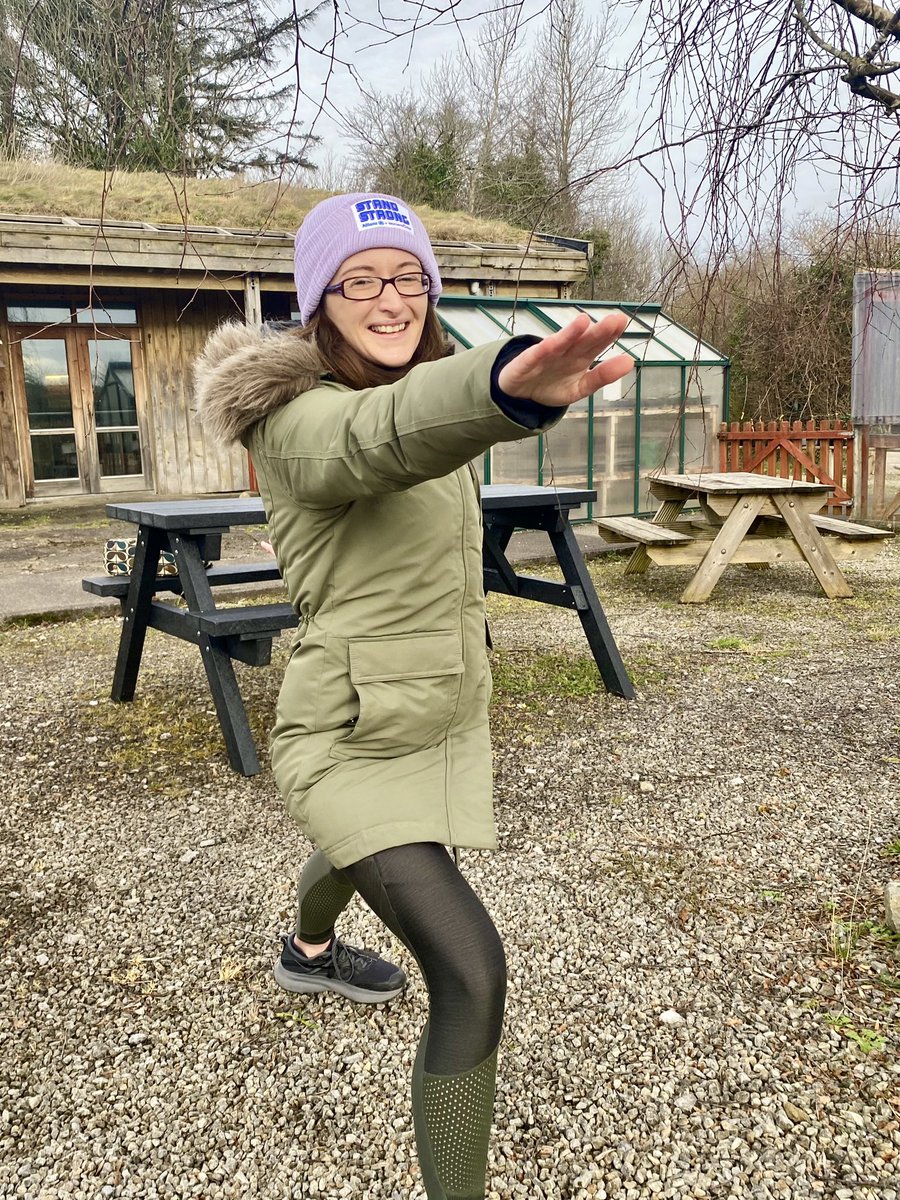 organiccentreie's tweet photo. Students of the @msletb course, staff and friends of the Organic Centre perform the warriors pose in solidarity with @Womens_Aid #WAStandStrong #Standstrong #brigidsday #StBrigidsDay #Leitrim #ireland @NorahCasey https://t.co/lumNx9iVHu https://t.co/3wz9TNBZuw