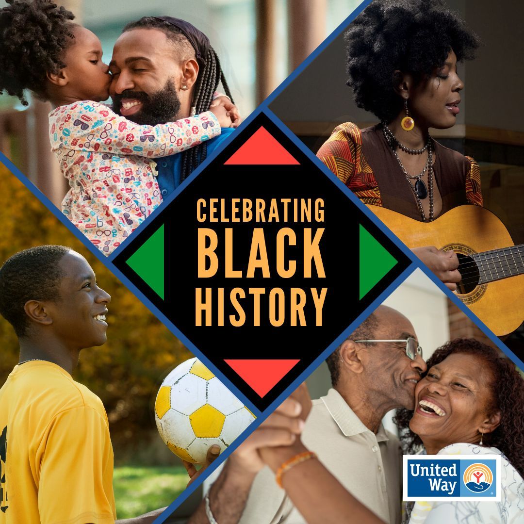 February is #BlackHistoryMonth – a time to reflect, educate ourselves and others, and lift up the voices that often go unheard. Together, we can make a difference in the fight for racial justice and equity. The work we do now will shape all of our futures. #LiveUnited