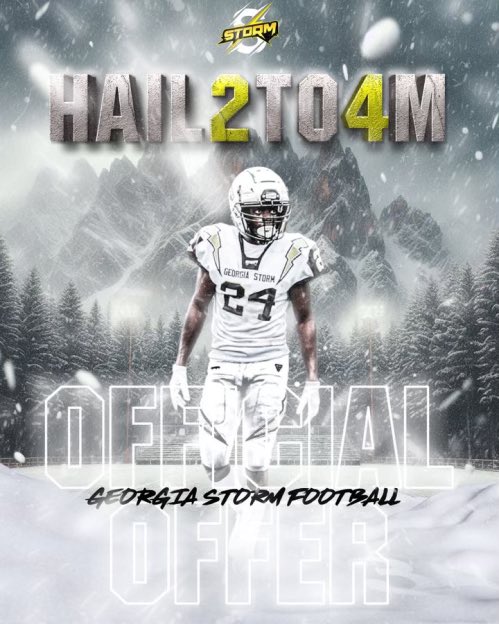 Blessed to recieve an offer from Georgia Storm <a href="/GeorgiaStormPr1/">Georgia Storm Recruiting</a> <a href="/WStormJohnson1/">W. Storm Johnson</a>